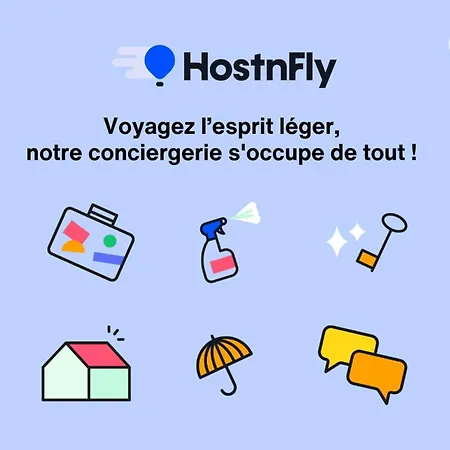 شقة With Pool And Balcony